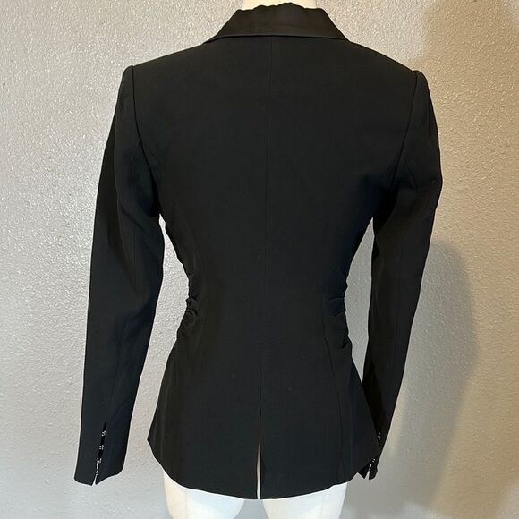 Jonathan Simkhai Black Fitted Blazer with Notched Lapels size 0 - Picture 6 of 17